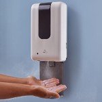 Bau Technik Automatic Hand Sanitizer Dispenser Stand