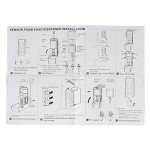 Bau Technik Automatic Hand Sanitizer Dispenser Stand