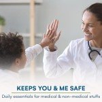 Care Touch Individually Wrapped Alcohol Wipes - 400 Count