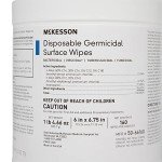 McKesson 160 Count Hospital-Grade Germicidal Wipes