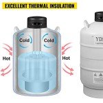 20L Liquid Nitrogen Tank with Canisters & Bag