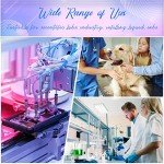 25 Gauge Luer Lock Disposable Lab Needles, 100 Pack