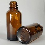 24-Pack 1oz Amber Glass Dropper Bottles