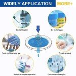 Hydrophilic PTFE Syringe Filters, 25mm, 0.22μm, 100 Pack