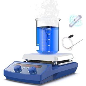 7-Inch Magnetic Stirrer Hot Plate with Timer