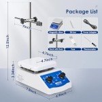 RexTact Magnetic Stirrer Hot Plate, 2000ML Capacity