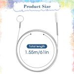 Lusofie Long Flexible Tube Cleaning Brush 61in