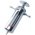 20ml Reusable Stainless Steel Veterinary Syringe