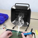Noise-Free Solder Fume Extractor with Adjustable Filters