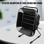 Noise-Free Solder Fume Extractor with Adjustable Filters