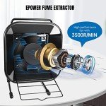 Noise-Free Solder Fume Extractor with Adjustable Filters