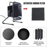 Noise-Free Solder Fume Extractor with Adjustable Filters