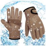 Winter Leather Work Gloves with Thinsulate Lining