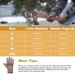 Winter Leather Work Gloves with Thinsulate Lining