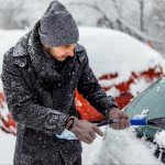 Winter Leather Work Gloves with Thinsulate Lining