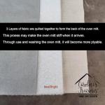 Yellow Labrador Beach Oven Mitt – Heat Resistant