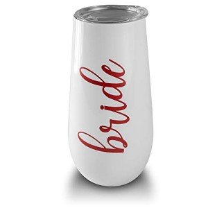 10oz Stainless Steel Champagne Flute Tumbler