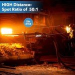 MESTEK Dual Laser Infrared Thermometer Gun 50:1