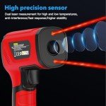 MESTEK Dual Laser Infrared Thermometer Gun 50:1