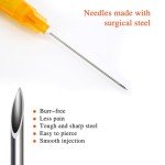 25Ga Luer Lock Disposable Syringes - 100pcs