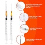 25Ga Luer Lock Disposable Syringes - 100pcs