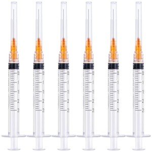 2.5ml Disposable Syringe with Luer Lock - 100 Pack