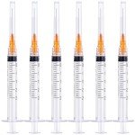 2.5ml Disposable Syringe with Luer Lock - 100 Pack
