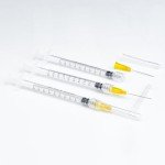 25Ga Luer Lock Disposable Syringes - 100pcs