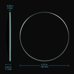 Stonylab 10pk 120mm Borosilicate Watch Glasses