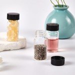 15 Pack 2 Dram Borosilicate Glass Vials with Caps