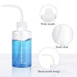 12 Pack 250ml Plastic Squeeze Wash Bottles