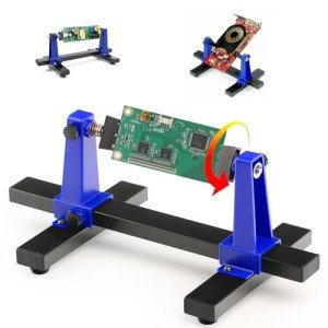 Adjustable PCB Holder Soldering Clamp with Rotation