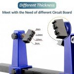 Adjustable PCB Holder Soldering Clamp with Rotation