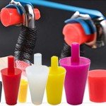 60 Pack Silicone Rubber Lab Stoppers – 6 Sizes