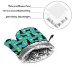 Black Lab Summer Oven Mitts & Pot Holder Set