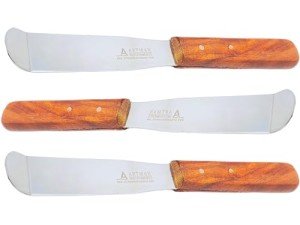 Dental Lab Spatula Set - 8" Curved Tip