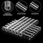 20Pcs 4" Borosilicate Glass Blowing Tubes Set