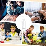 12 Pack 250ml Plastic Squeeze Wash Bottles