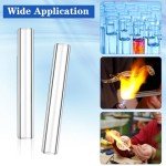 20Pcs 4" Borosilicate Glass Blowing Tubes Set