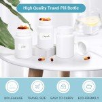 UMETASS 100cc Empty Plastic Pill Bottle Pack