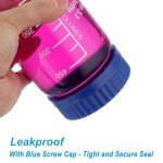 6 Pack 250ml Borosilicate Glass Storage Bottles