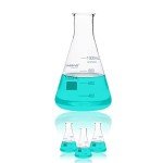 1000ML Borosilicate Glass Erlenmeyer Flask Set