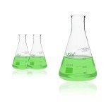 1000ml Borosilicate Erlenmeyer Flask Set, 2pcs