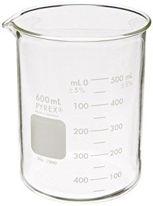 PYREX 600mL Graduated Low Form Beaker Set