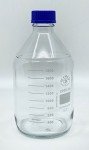 2000 mL Clear Glass Media Storage Bottles