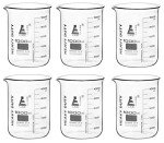 EISCO 6-Pack 1000ml Heavy Duty Beakers