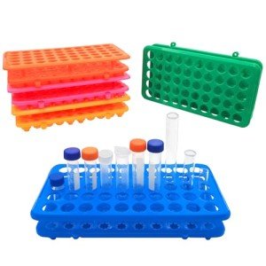 50-Well Test Tube Rack Set - 5 Colors