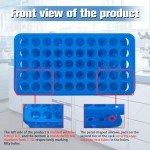 50-Well Test Tube Rack Set - 5 Colors