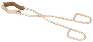 Stainless Steel Safety Flask Tongs with Cork Jaws