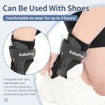 Adjustable Ankle Brace with Side Stabilizers